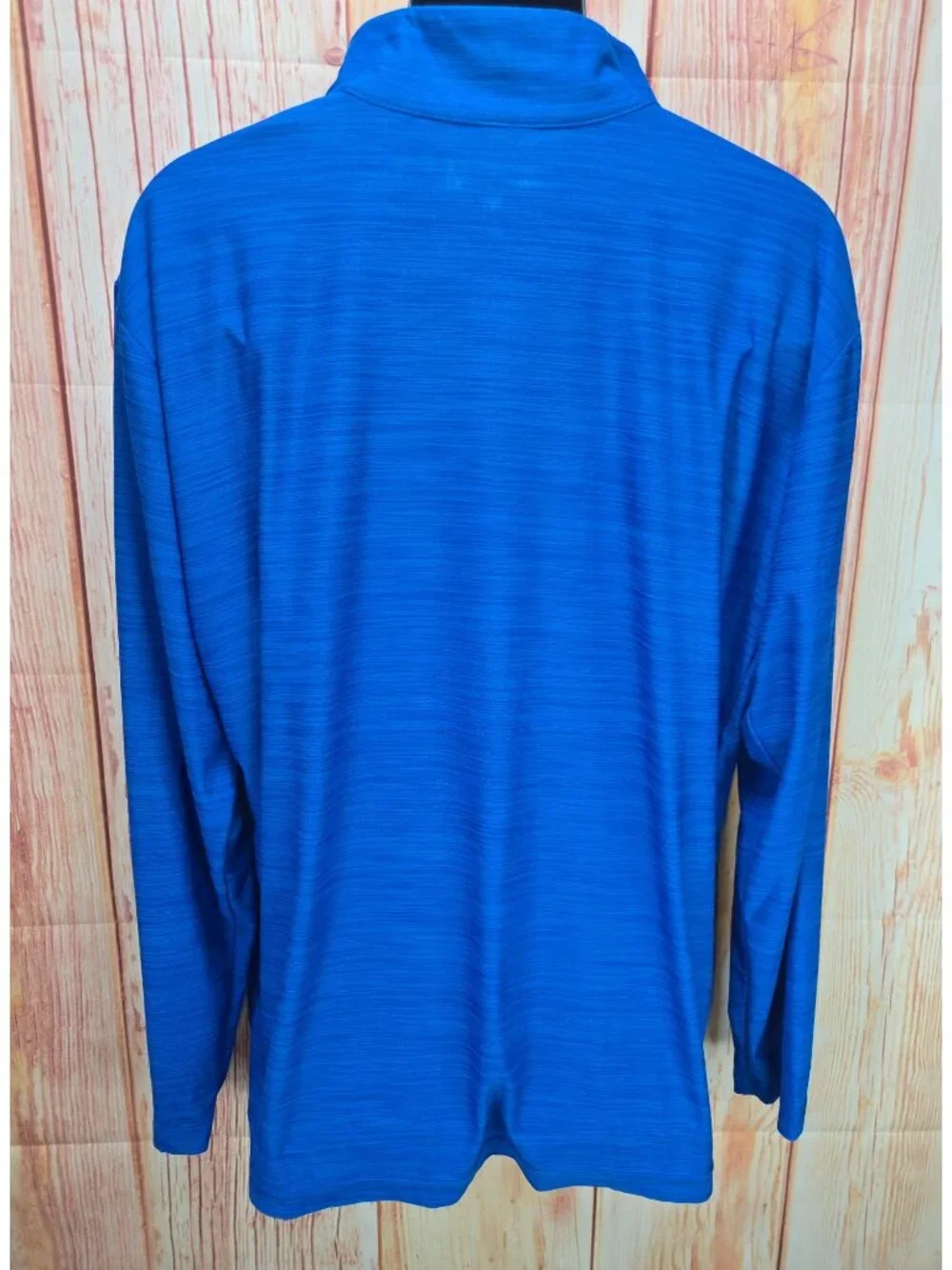 Nike Dri-Fit Blue 1/4 Zip Long-Sleeve Athletic Shirt Size XXL